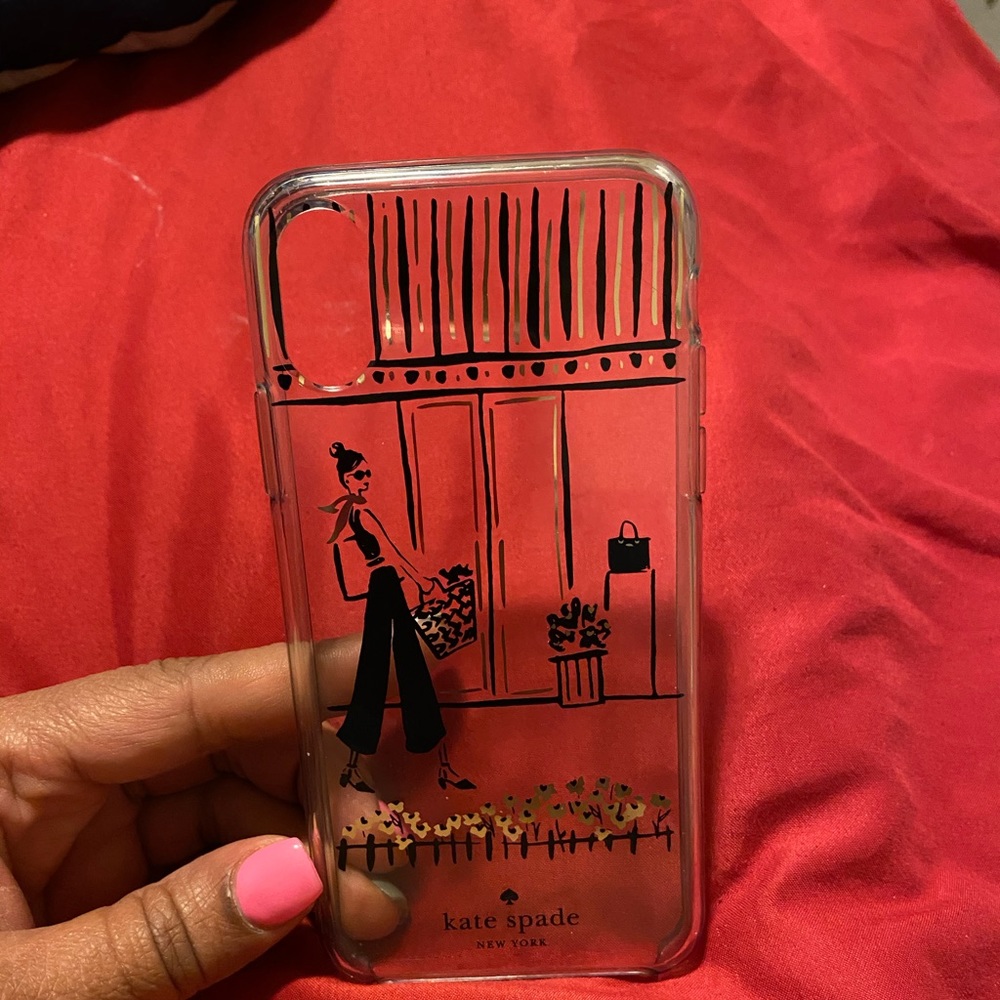 Kate spade iPhone X phone case